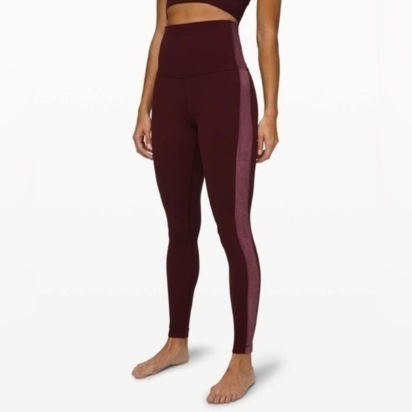 Lululemon Align Super High-Rise Pant 28" *Velvet Garnet - Picture 1 of 10